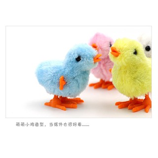 DTN311 Đồ chơi gà con vặn cót 🍀FREESHIP🍀 Gà nhảy dây cót vui nhộn - T6866