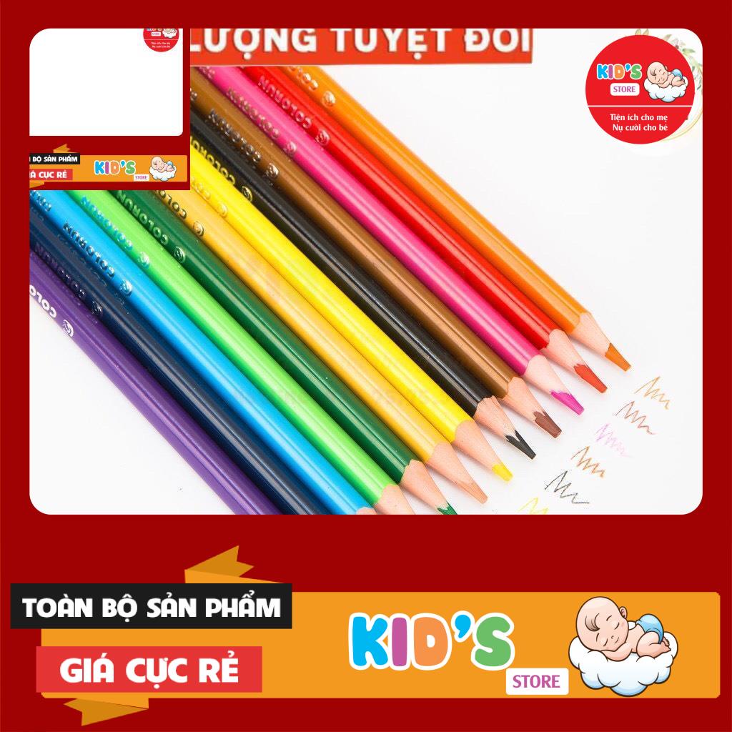 Bút chì màu hình tam giác Deli, 12 màu/18 màu/24 màu - EC00100/EC00110/EC00120/Chì màu an toàn cho trẻ em