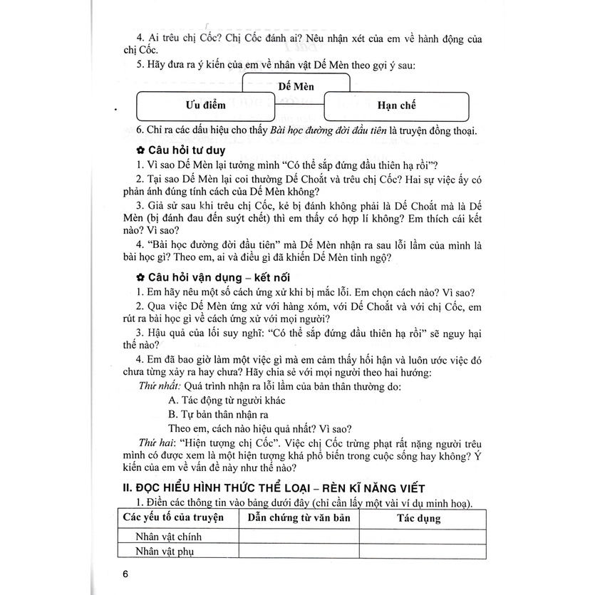 Sách Tham Khảo - Phát Triển Kĩ Năng Đọc - Hiểu Và Viết Văn Bản Theo Thể Loại Môn Ngữ Văn 6 (Bám Sát SGK Kết Nối) - HA