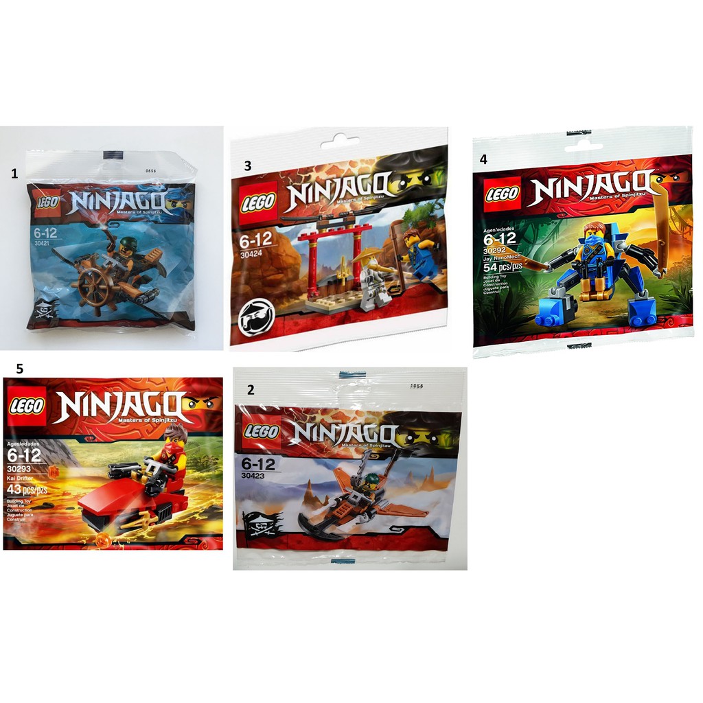 LEGO - Túi Mini Mô Hình Lắp Ráp Các Loại