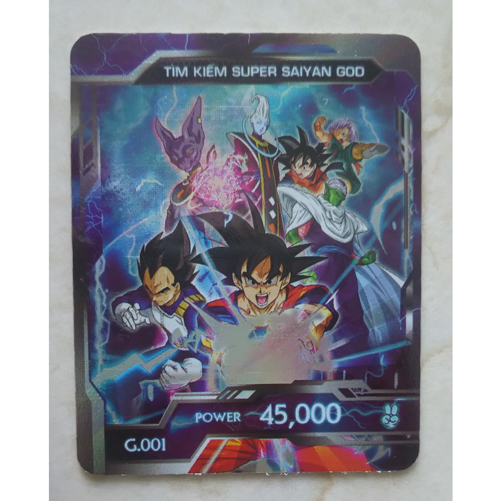 Thẻ Toonies Dragon ball