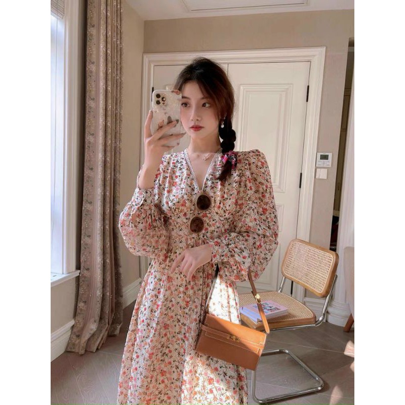 MAXI  HOA VIỀN REN