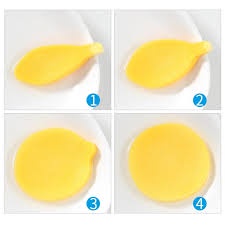 Bông nở rửa mặt Chivey "dạng nén"