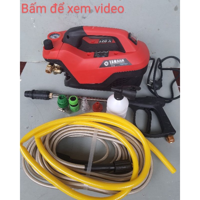 Máy rửa xe mini- máy rửa xe cao áp YAMAHA 2800W HA889A- có chỉnh áp bảo hành 24 tháng dây áp lực dài 15 m
