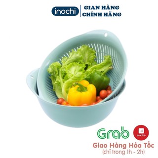 Bộ Thau Rổ Nhựa INOCHI Cao Cấp Đa Năng Chắc Chắn