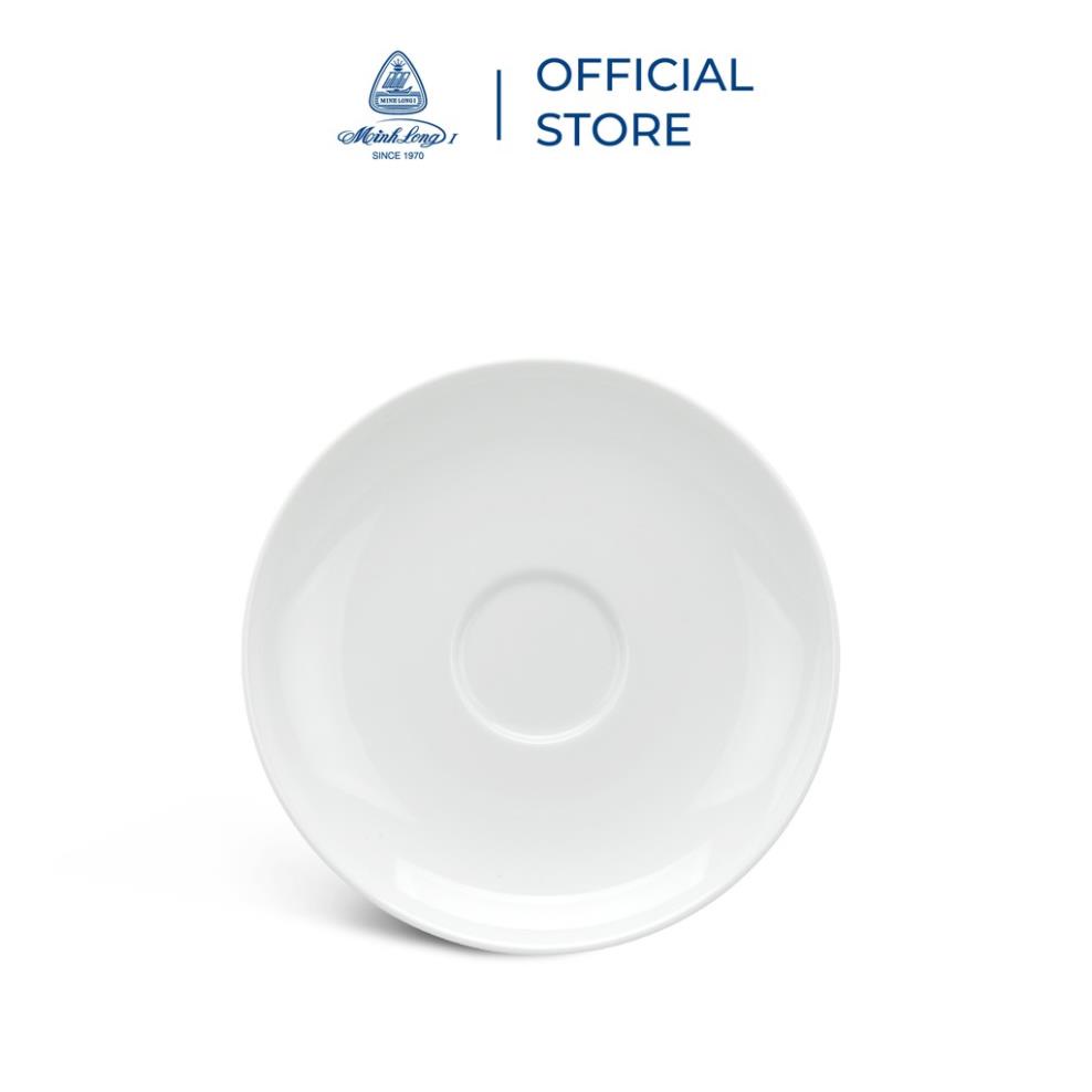 Bộ trà cao cấp Minh Long 0.5 L - Camellia - Trắng