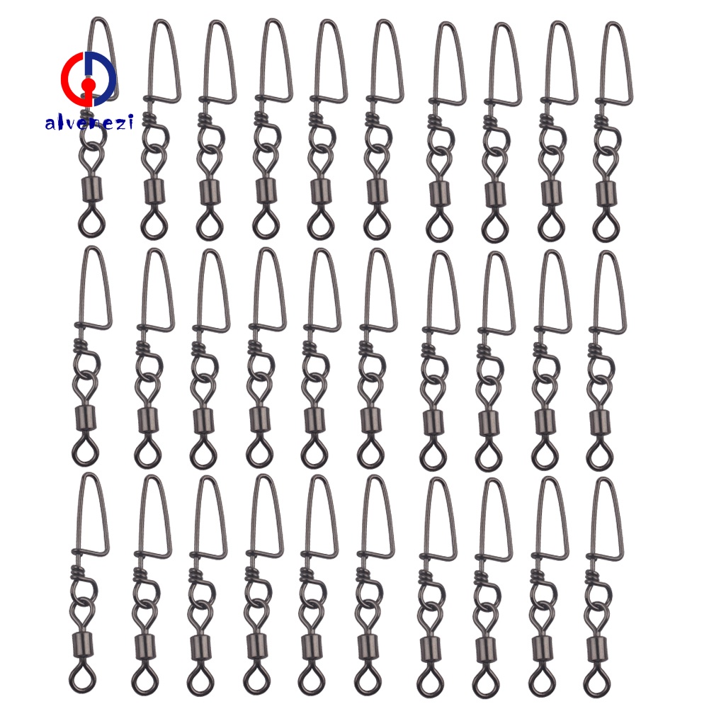 Set 30 Móc Khóa Câu Cá Hình Số 8 Chuyên Dụng Chất Lượng Cao