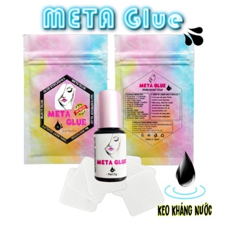Keo nối mi kháng nước khô 1-2s bền 6-8 tuần meta glue 160k