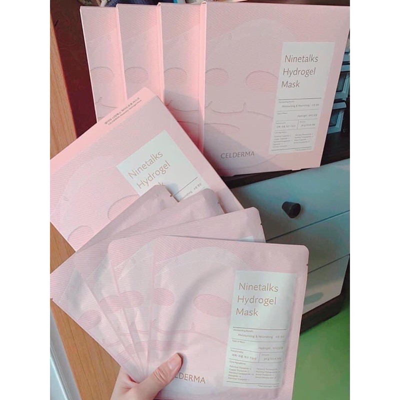 Mặt nạ dưỡng da thạch anh cellderma hàn quốc hộp 4 miếng