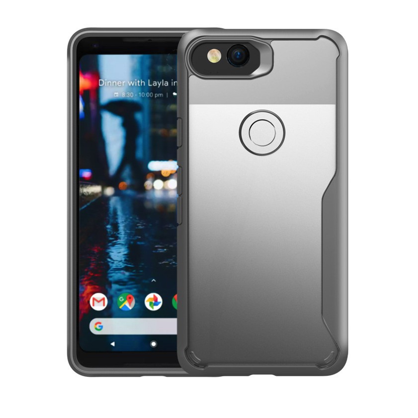 Ốp điện thoại nhựa cứng siêu mỏng bảo vệ toàn diện cho Google Pixel 2 XL