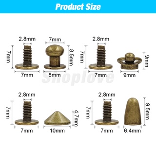 Set 50 Đinh Tán Bằng Đồng Dùng Để Làm Đồ Da diy