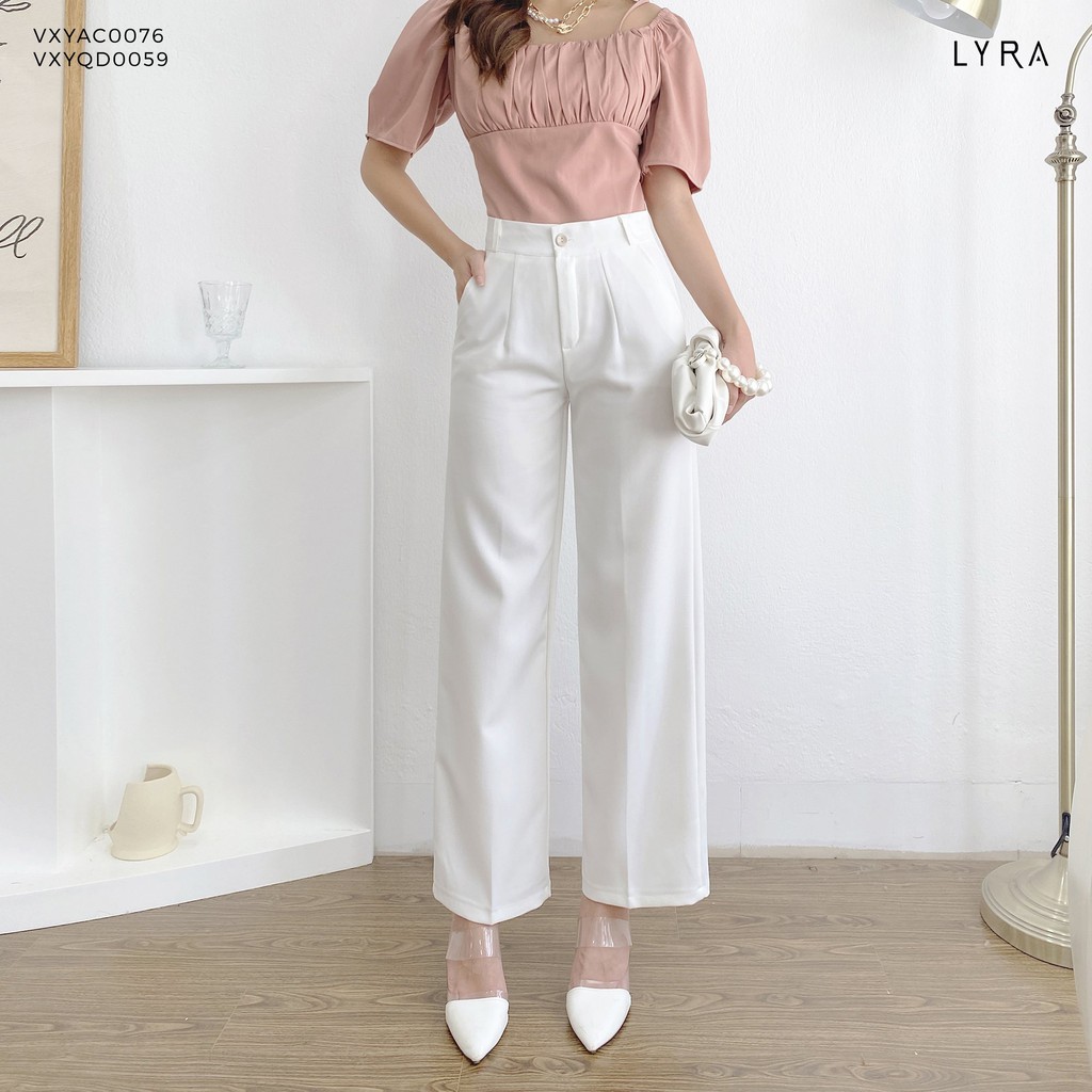 Quần suông nữ LYRA, vải tuyết mưa hàn cao cấp culottes trẻ trung, hợp thời trang- VXYQD0059 | BigBuy360 - bigbuy360.vn