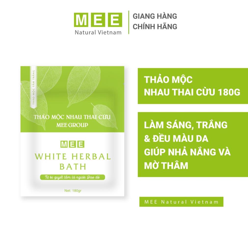 Thảo Mộc Tắm Trắng Nhau Thai Cừu - Mee Natural- Hàng chuẩn