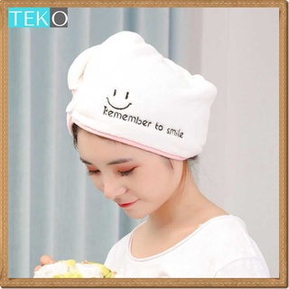 Khăn Quấn Đầu Lau Khô Tóc Siêu Thấm, Khăn Trùm Ủ Tóc Mau Khô My Love Vải Mềm Mịn - Teko store
