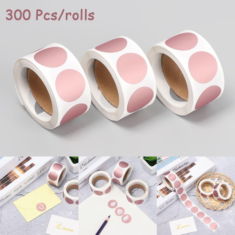 Set 300 Miếng Dán Hình Tròn In Mã Vạch Bí Mật Vui Nhộn Dùng Trang Trí Tiệc Cưới