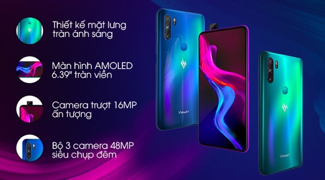 điện thoại Vsmart Active 3_ 6G/64G bảo hành 18 tháng chính hãng | BigBuy360 - bigbuy360.vn