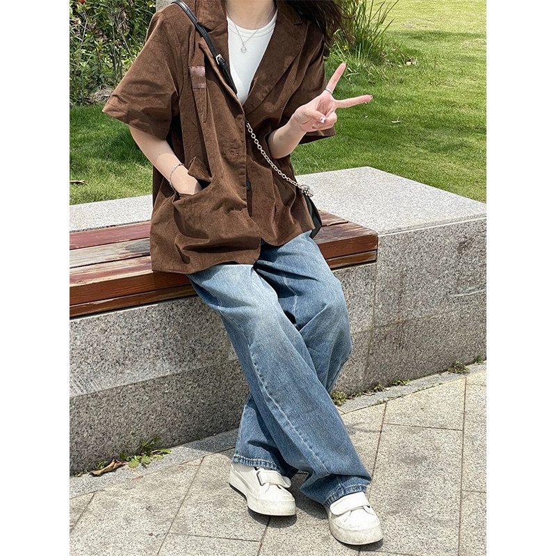 Áo Khoác blazer Ngắn Tay Thời Trang Mùa Hè Dành Cho Nữ | BigBuy360 - bigbuy360.vn