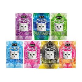 Cát vệ sinh cho mèo thủy tinh nhuyễn Kitcat Crystal Clumping