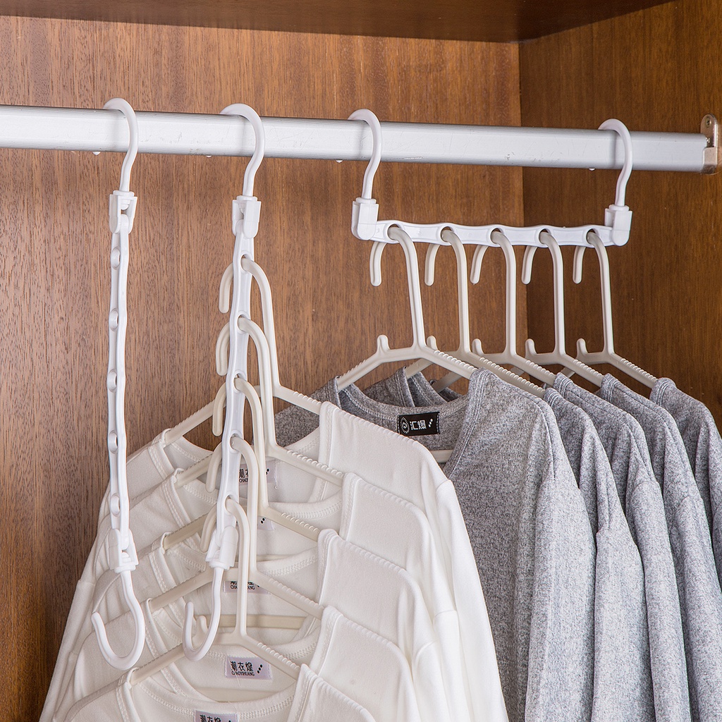 Móc treo quần áo JUJIAJIA đa năng chống trượt tiện lợi