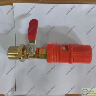  Bộ chuyển đầu dây cao áp sang béc rửa máy lạnh - Béc chỉnh tia 1.2mm/1.5mm/1.8mm/2.0mm lõi sứ