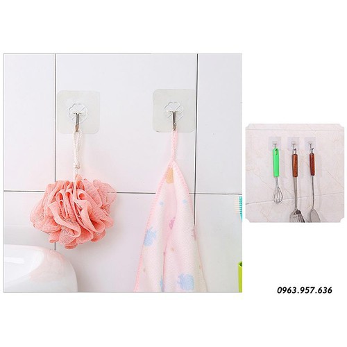 COMBO 10 MÓC DÁN TƯỜNG SIÊU DÍNH Siêu chắc