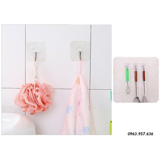 [BÁN SỈ] COMBO 10 MÓC DÁN TƯỜNG SIÊU DÍNH Siêu chắc(Hàng Mới)
