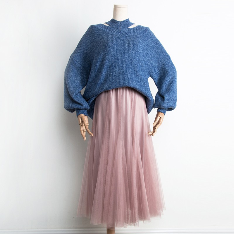 Chân váy voan dáng đuôi cá (ORDER) - Sẵn màu be | BigBuy360 - bigbuy360.vn