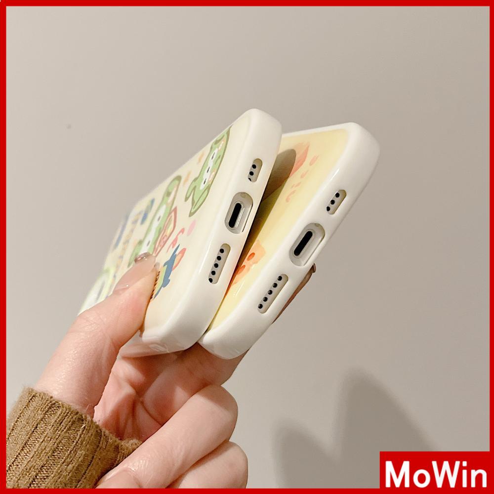 Ốp điện thoại TPU silicone dẻo đệm khí hoạt hình thích hợp cho iPhone 11 Pro Max 13 Pro Max 12 Pro Max 7 Plus XR XS Max