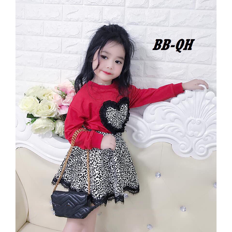 Sét váy áo da cá chân váy beo (1-15)