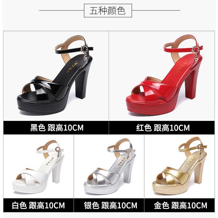 Giày cao gót quai xéo cao cấp