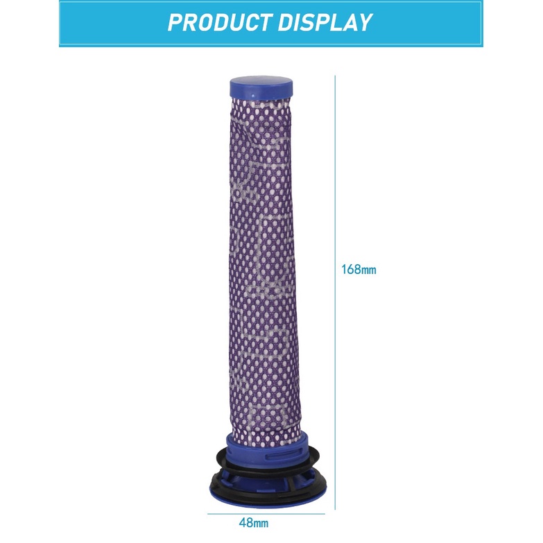 Bộ lọc trước (pre-filter) dành cho máy hút bụi Dyson Dc58 Dc59 Dc61 Dc62 V6 V7 V8 Series 3 (Hàng chính hãng)
