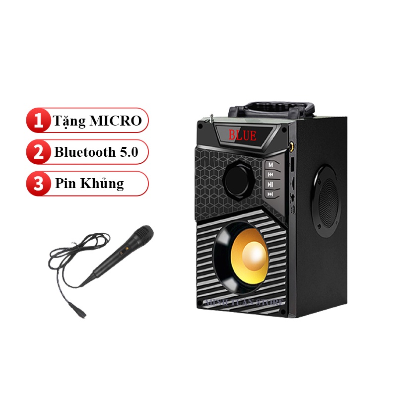 Loa Hát Karaoke Không Dây KAW-K500 Công Suất Lớn – Tặng Micro + Phiếu Bảo Hành 1 Năm Toàn Quốc