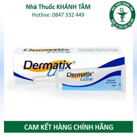 Gel sẹo Dermatix Ultra (Tuýp 2g, 7g, 15g) [Dematix, dematis, dermatis] _Khánh Tâm ! !