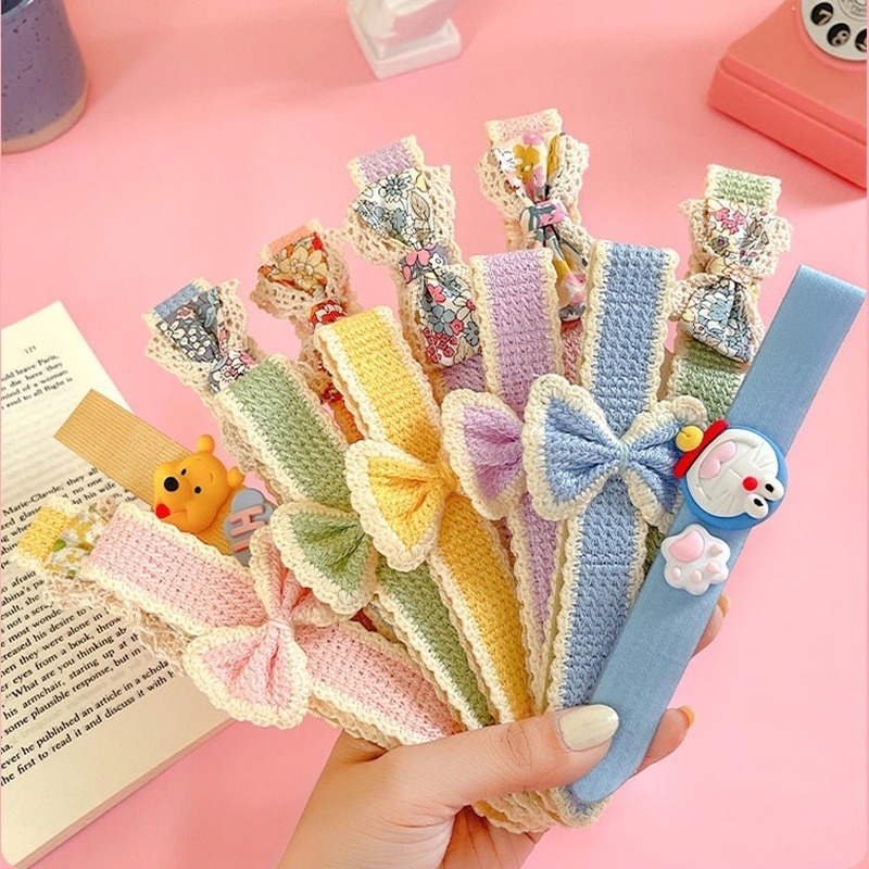 Băng Đô Dán Tóc Mái Phong Cách Hàn Quốc Cho Bé