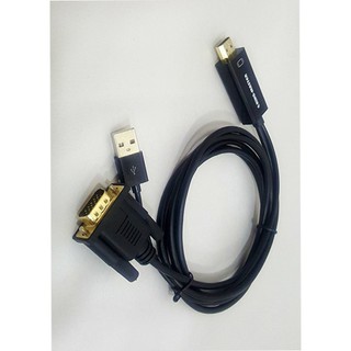 CABLE HDMI SANG VGA + USB KINGMASTER KY-H129B
