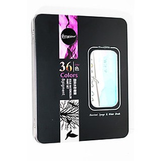 Bộ 36 màu nước vẽ cao cấp giorgione - hộp đen