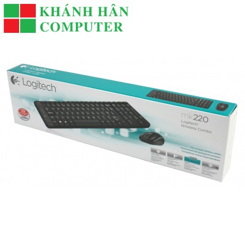 Bộ Phím Chuột không dây Logitech MK220-BH 36 T