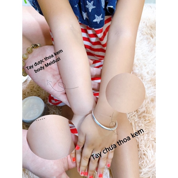 KEM DƯỠNG THỂ BODY MEIDUZI CAO CẤP