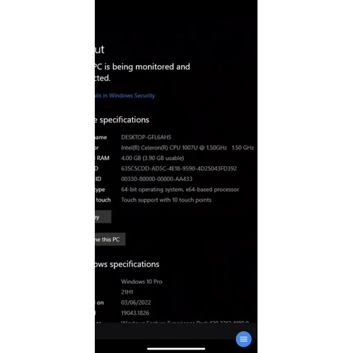 Máy Tính Desktop ZOTAC MiniPC ZBOX-ID18E Intel Celeron 1007U 1.5Ghz