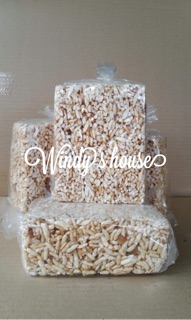 Bánh cốm gạo ngào đường homemade