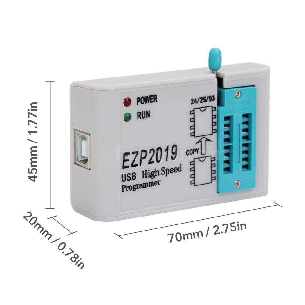 Thiết bị hỗ trợ chương trình SPI tốc độ cao EZP2019 32M 24 25 93 EEPROM 25 cho Win7 Win8 | BigBuy360 - bigbuy360.vn