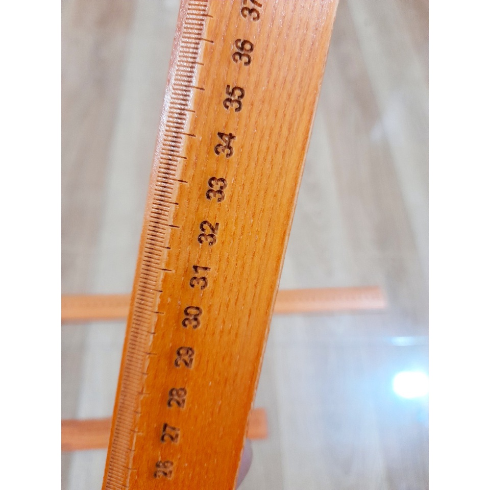 Thước Gỗ 30, 50, 60cm Giáo Viên - Gỗ Sồi