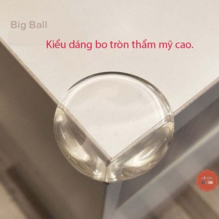 Miếng silicon bịt góc cạnh bàn 2 dạng vuông, tròn ( BỌC GÓC BÀN )