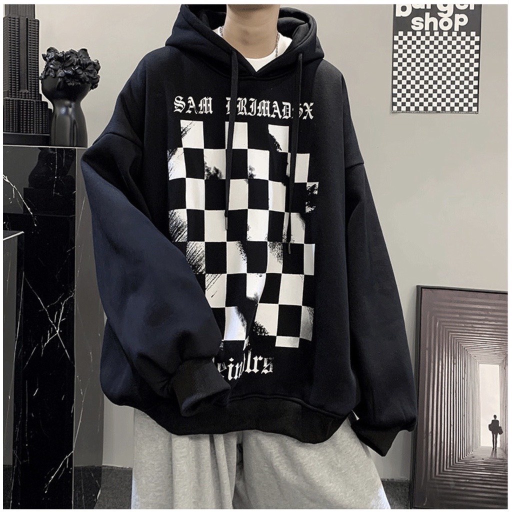 Hoodie, áo nỉ có mũ in CARO phong cách ULZZANG cực chất cho nam nữ | BigBuy360 - bigbuy360.vn