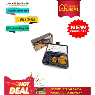 ⚡️sale sốc⚡️ bộ 11 vòng khoét gỗ tolsen 75865