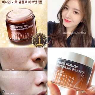 Kem dưỡng Trắng Da - cải thiện Nám BRTC Premium Vitalizer Whitening Ampoule Pack