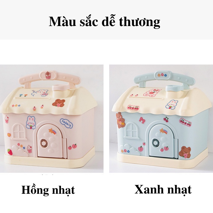 Két sắt mini tiết kiệm tiền hình ngôi nhà siêu dễ thương dành cho bé 💛𝒈𝒊𝒂𝒅𝒖𝒏𝒈𝒄𝒖𝒂𝒌𝒉𝒂𝒖𝟔𝟖💛