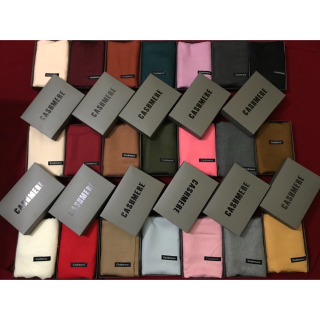 Khăn quàng cổ Cashmere full hộp