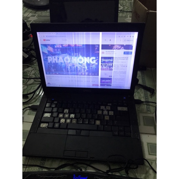 Laptop Dell Latitude E6500 (Intel Core 2 Duo P8800 500GB/2GB) test ok hỏng màn