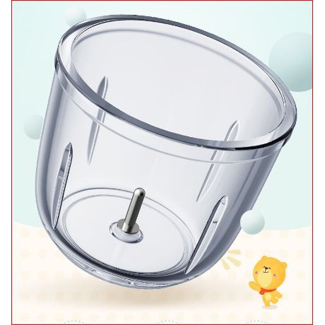 Máy xay ăn dặm đa năng cối thủy tinh dung tích 0.6L hình nơ chính hãng bear  model:QSJ-C02K1